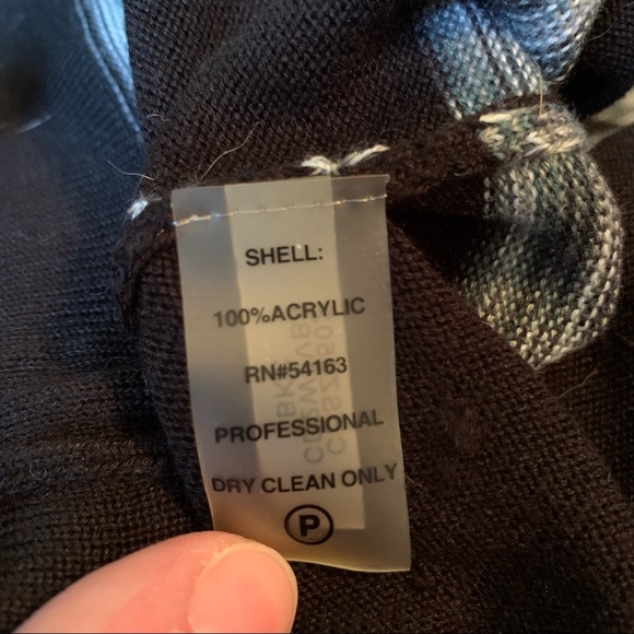 Calvin Klein Black and Gray Ladies Dress Size Medium - Picture 12 of 14